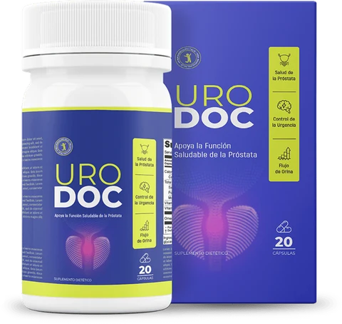 Urodoc — Cápsulas para la salud de la próstata y el bienestar urinario del hombre